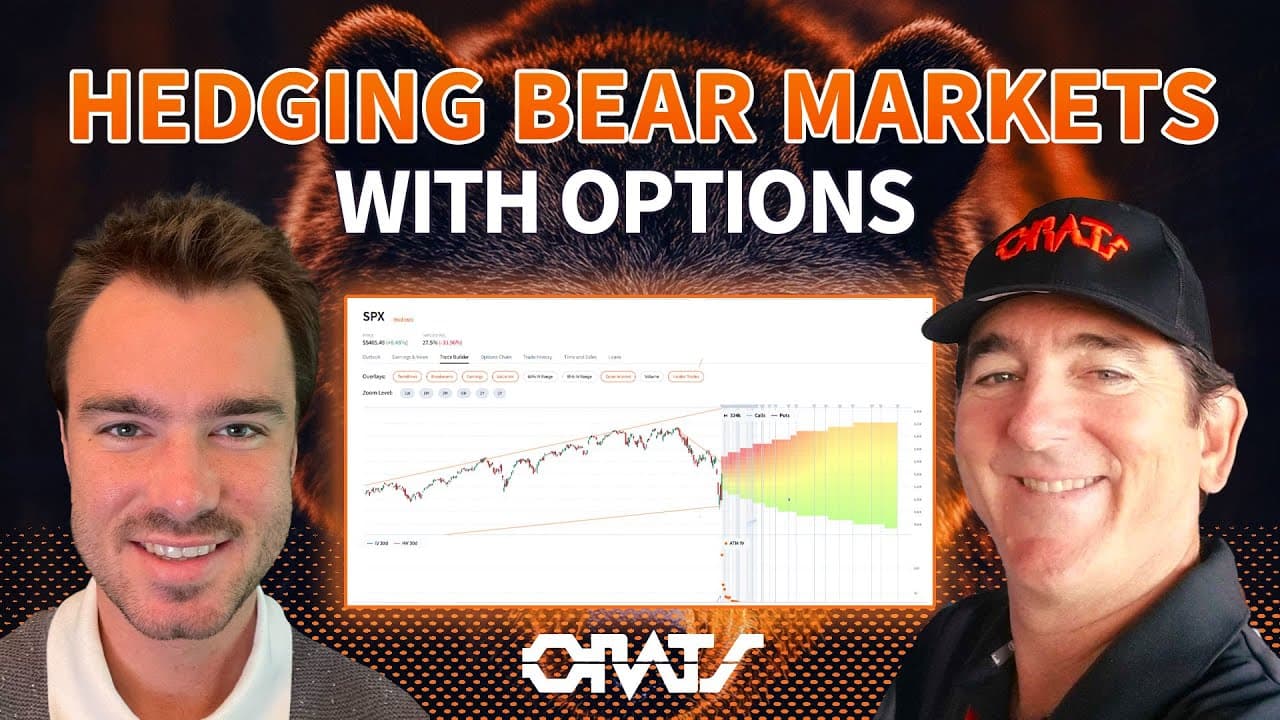 Using options as a hedge in bear markets Driven by Data Ep 74