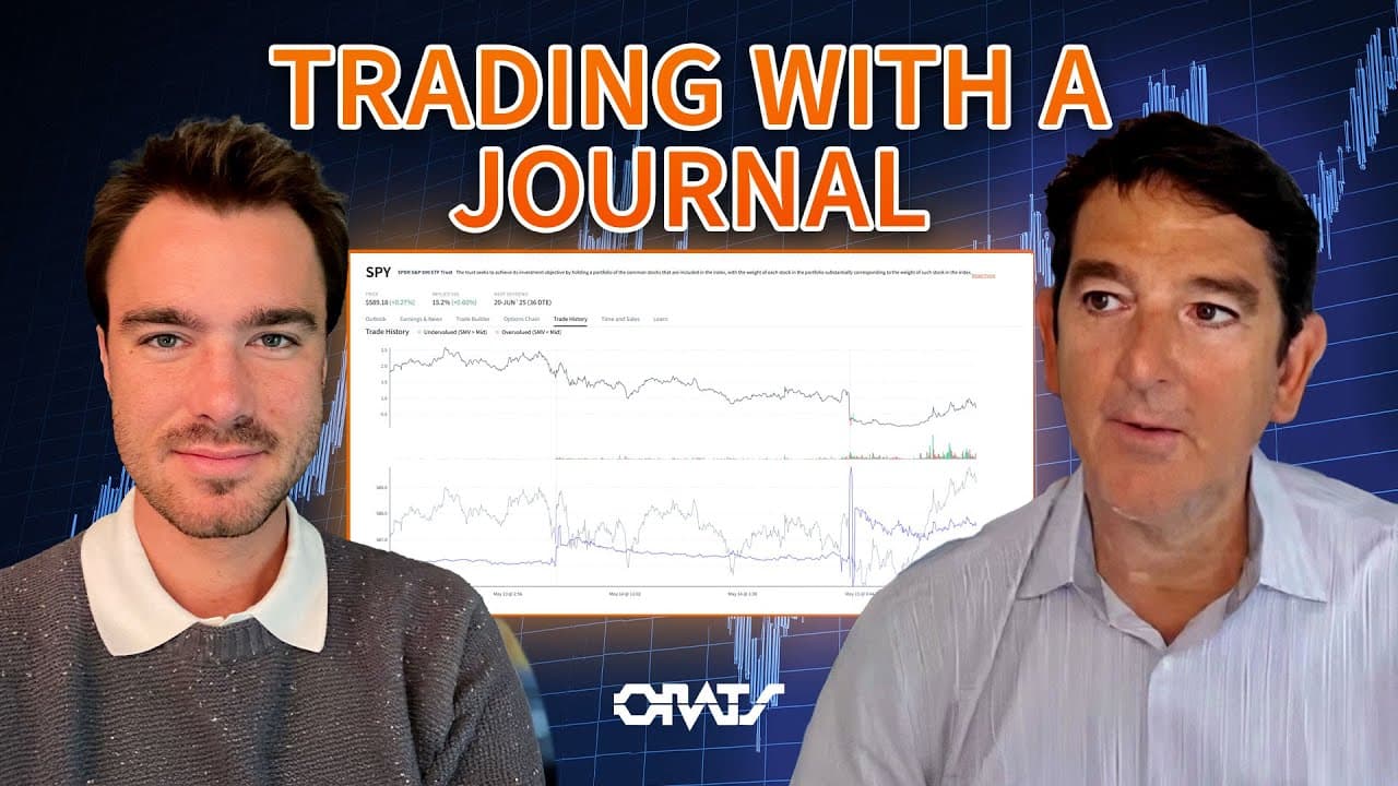 Trading with the ORATS Trade Journal | Driven By Data Ep 78