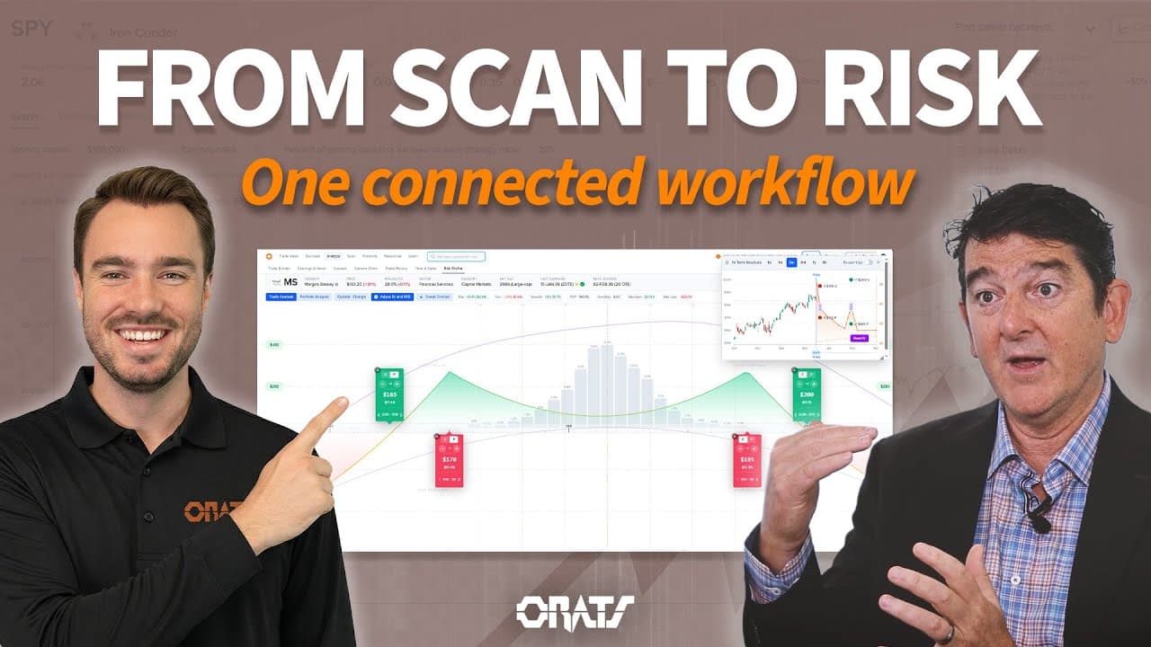 From Scanning to Risk Management: ORATS Full Trading Workflow | Driven By Data Ep. 114