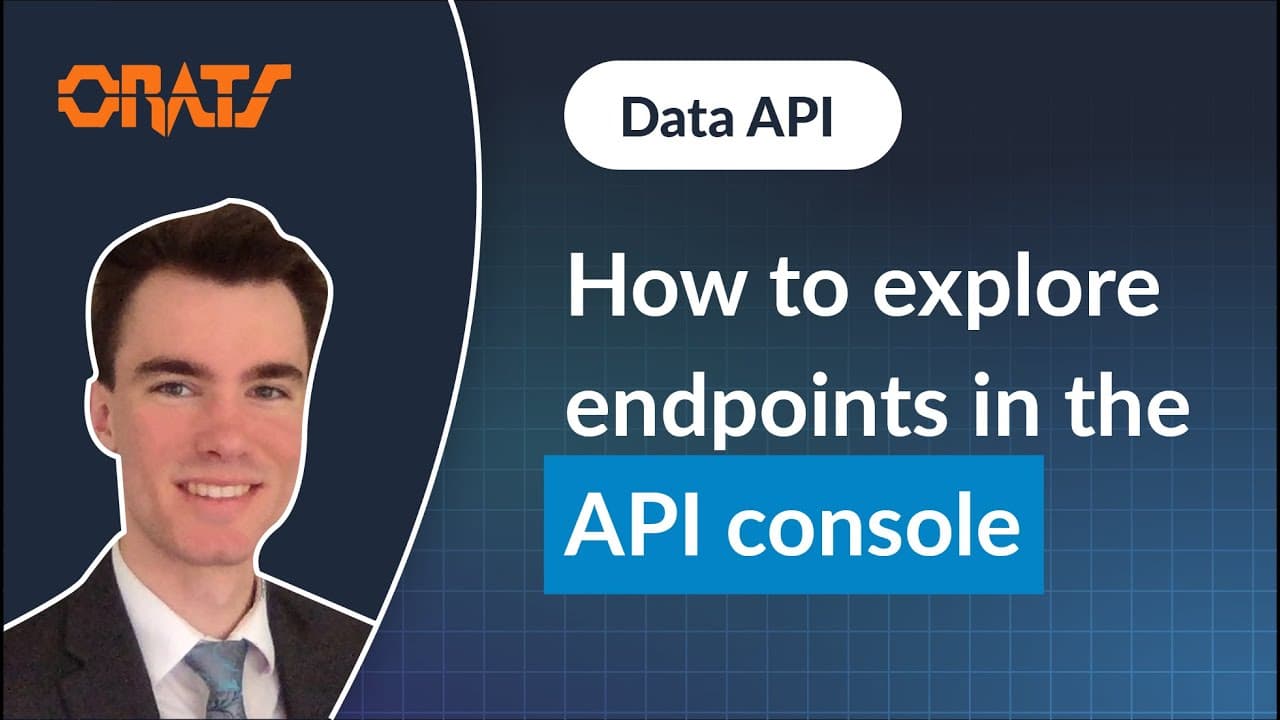 How to Explore Endpoints in the API Console