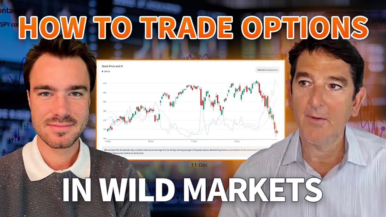 How to Trade Options in Wild Markets | Driven By Data Ep. 70