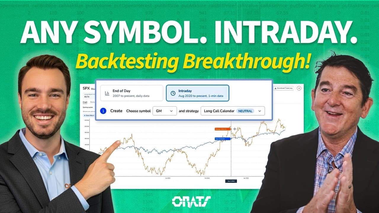 The Breakthrough Intraday Backtester for All Symbols | Driven By Data Ep. 134