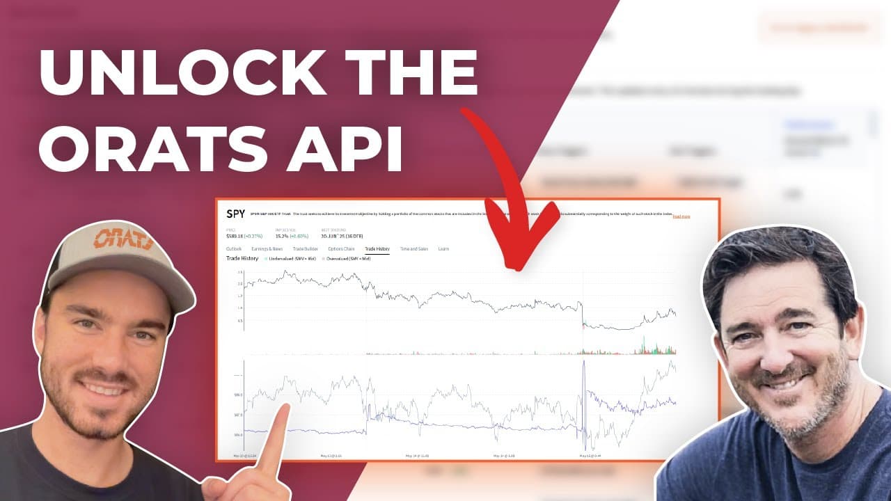 Important Options Data in the ORATS API | Driven by Data Ep. 82
