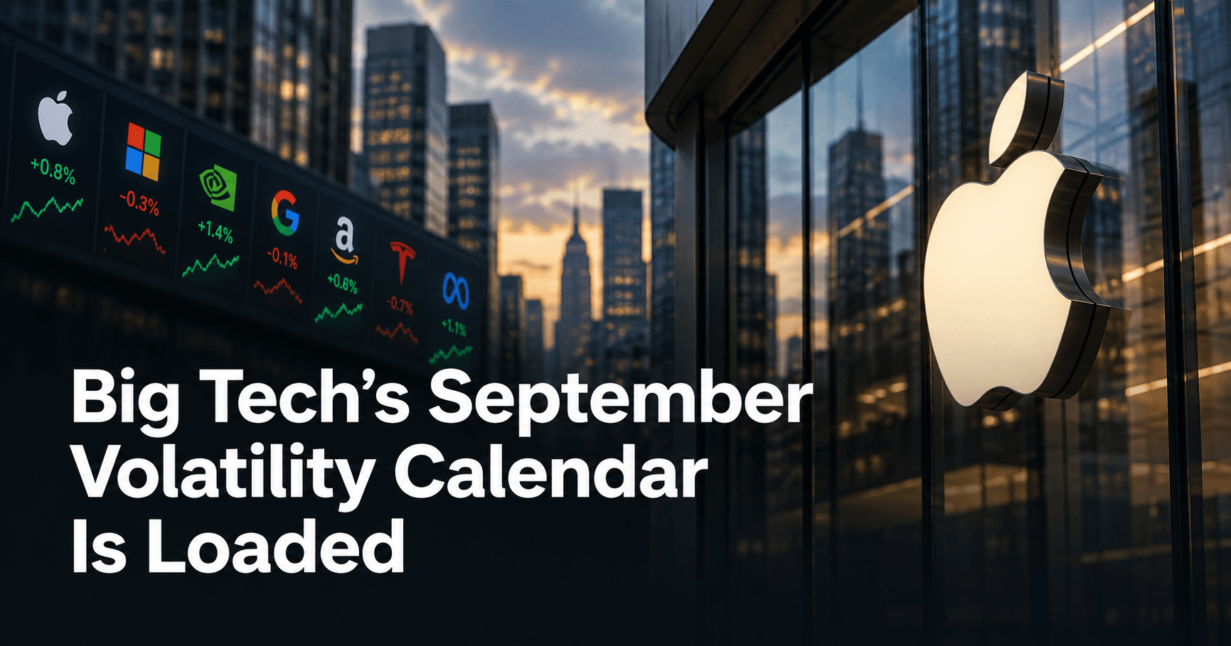 Big Tech’s September Volatility Calendar Is Loaded